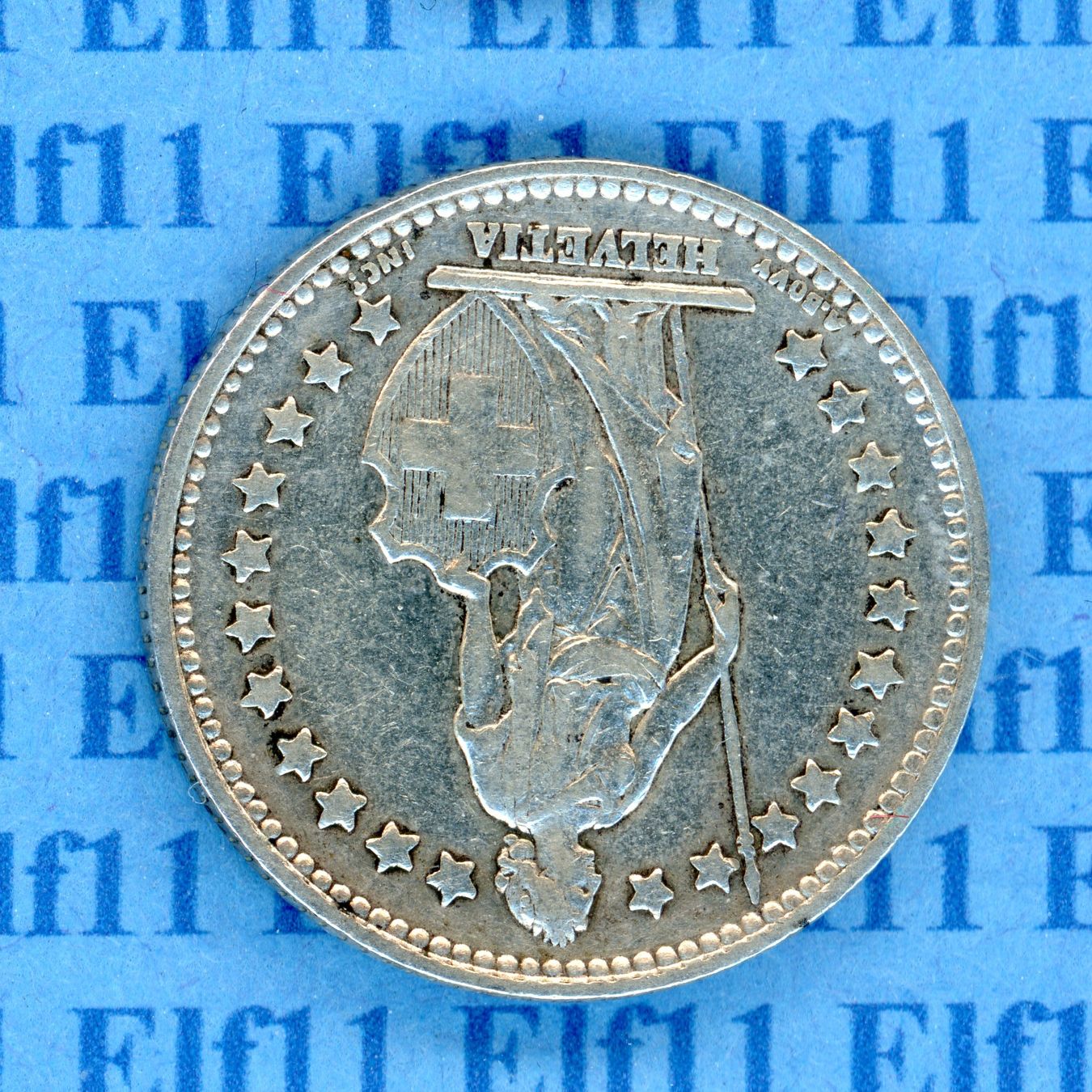 Tutti le monete: CHF___1.00 1934 vz 1 Franken – Usato da Widnau venduto da Elf11 1