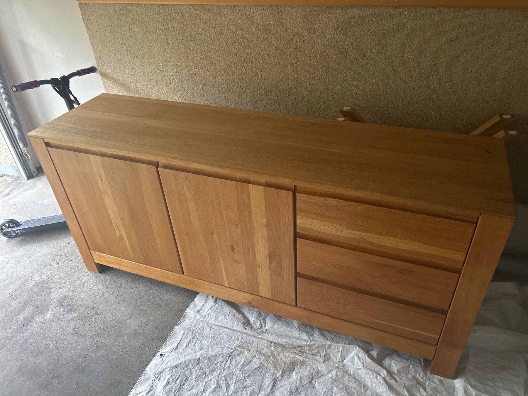 Credenze: Massive Eiche Sideboard Schrank Echtholz Landhausstil 3 T... – Usato da Oberwil BL venduto da moi_5mv5