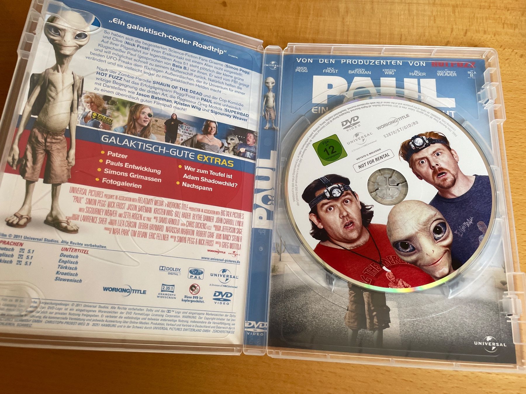 Tutti i DVDs: Paul, ein Alien auf der Flucht DVD – Usato da Zwingen venduto da veilchen_123 2
