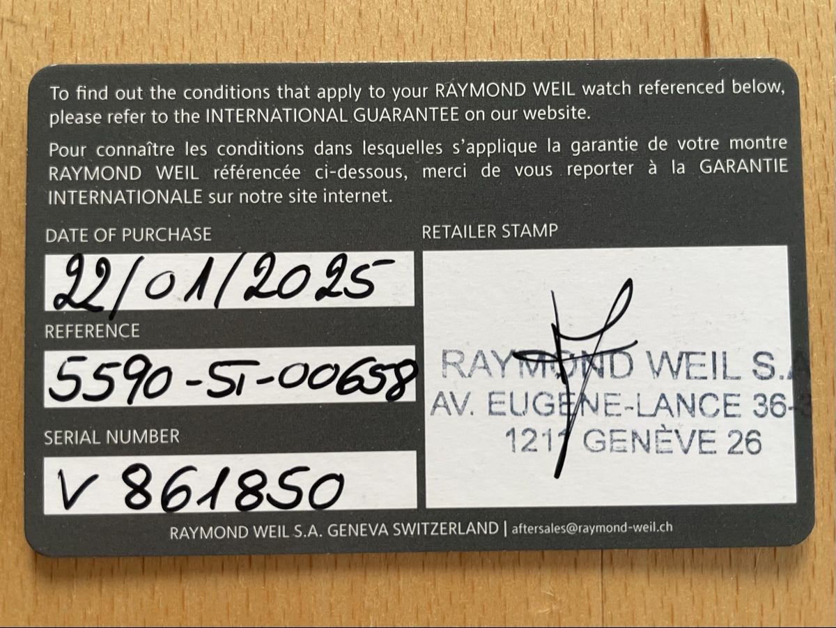 Raymond Weil Uhren: Raymond Weil Tango neuve full set – Neu und originalverpackt aus Vufflens-le-Château von Doowap01 2