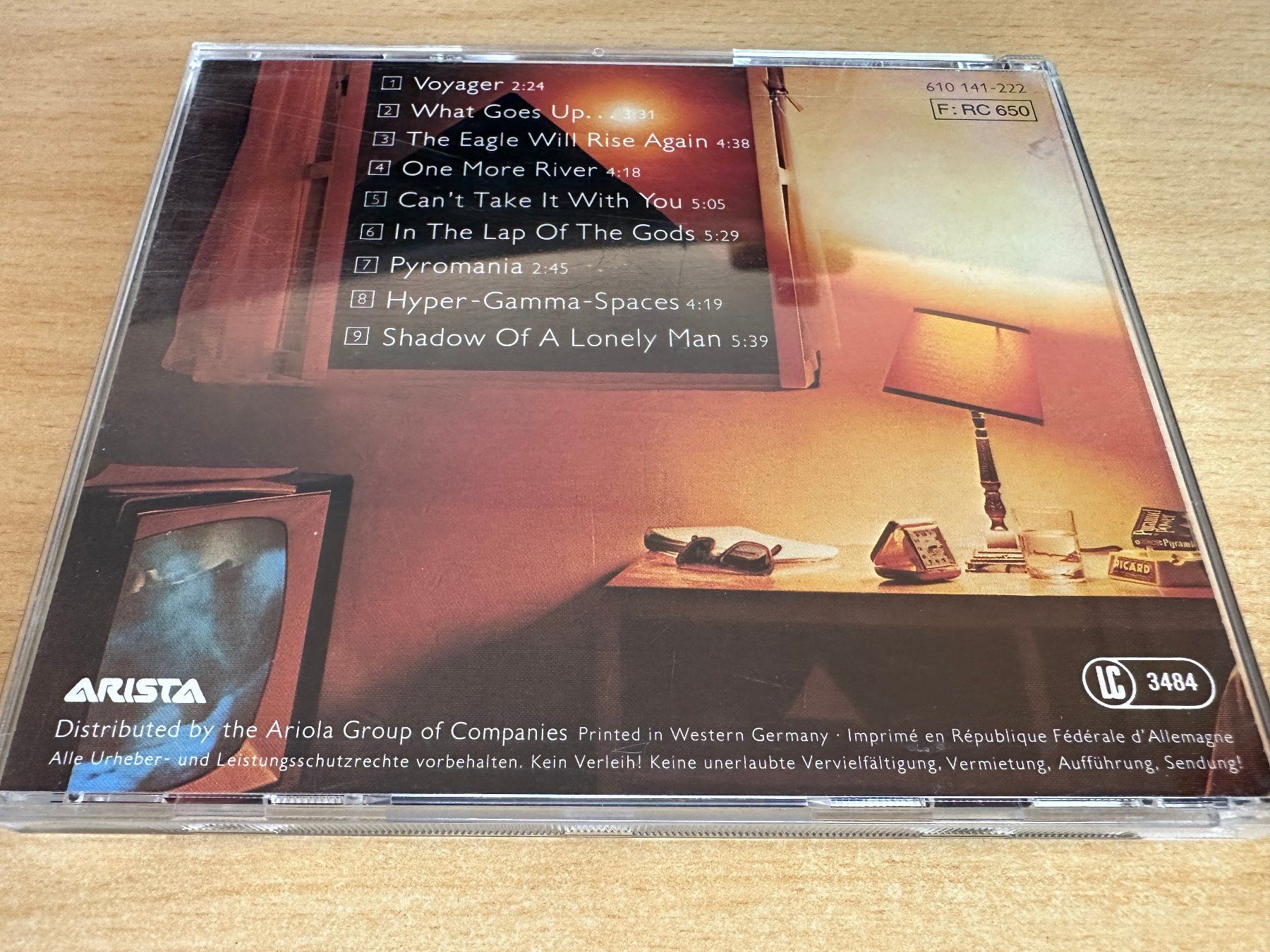 CD: The Alan Parsons Project – Pyramid – Usato da Rikon im Tösstal venduto da Alpenmutz 1