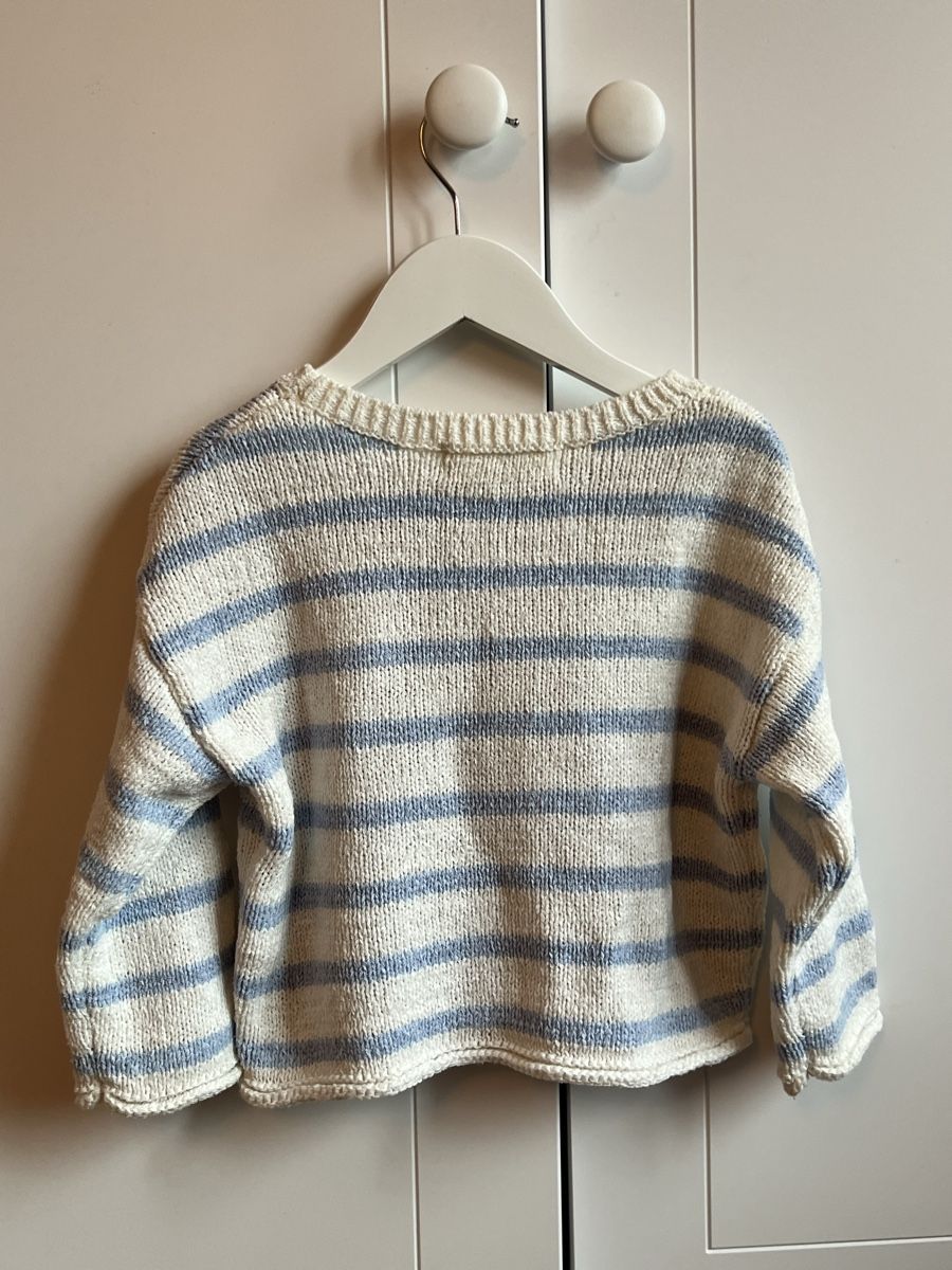 H&M Pullover & Sweatshirts: H&M Strickpullover Gr. 98/104, gestreift – Gebraucht aus Rorbas von Lafeva 2