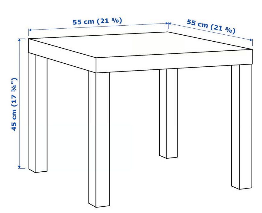 Ikea Tische: Ikea LACK 55x55 – Gebraucht aus Glattpark(Opfikon) von Carpri 1
