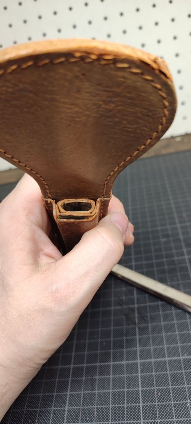 Altro materiale per ufficio: Wunderschönes Leder Etui mit  Schere Brieföffner vonSolingen – Usato da Gelterkinden venduto da MYSTOREFORYOU4460 6