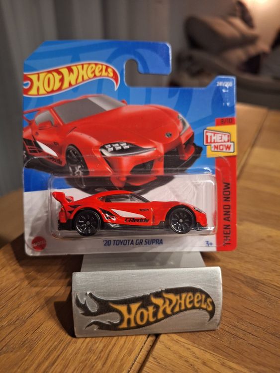 Hot Wheels Toyota GR Supra 2020 - Edizione Then And Now 8/10 - HCT62 - Card Corta - Colore Rosso - Tuning GReddy - Mattel 2022 - Foto 6