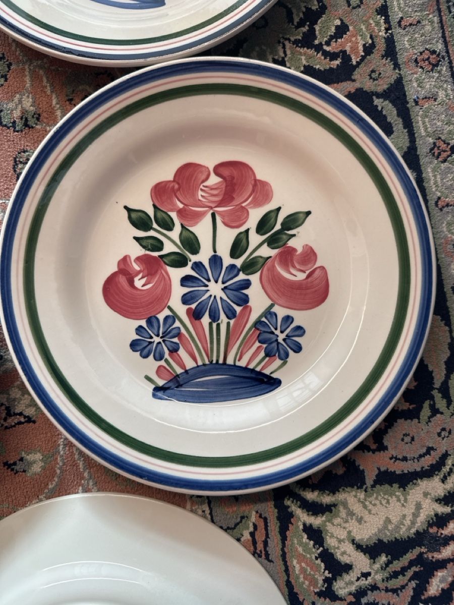 Lot 2 assiettes vintage - Arts de la table