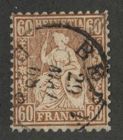 CH - Sitz. Helvetia - Zst. Nr. 35