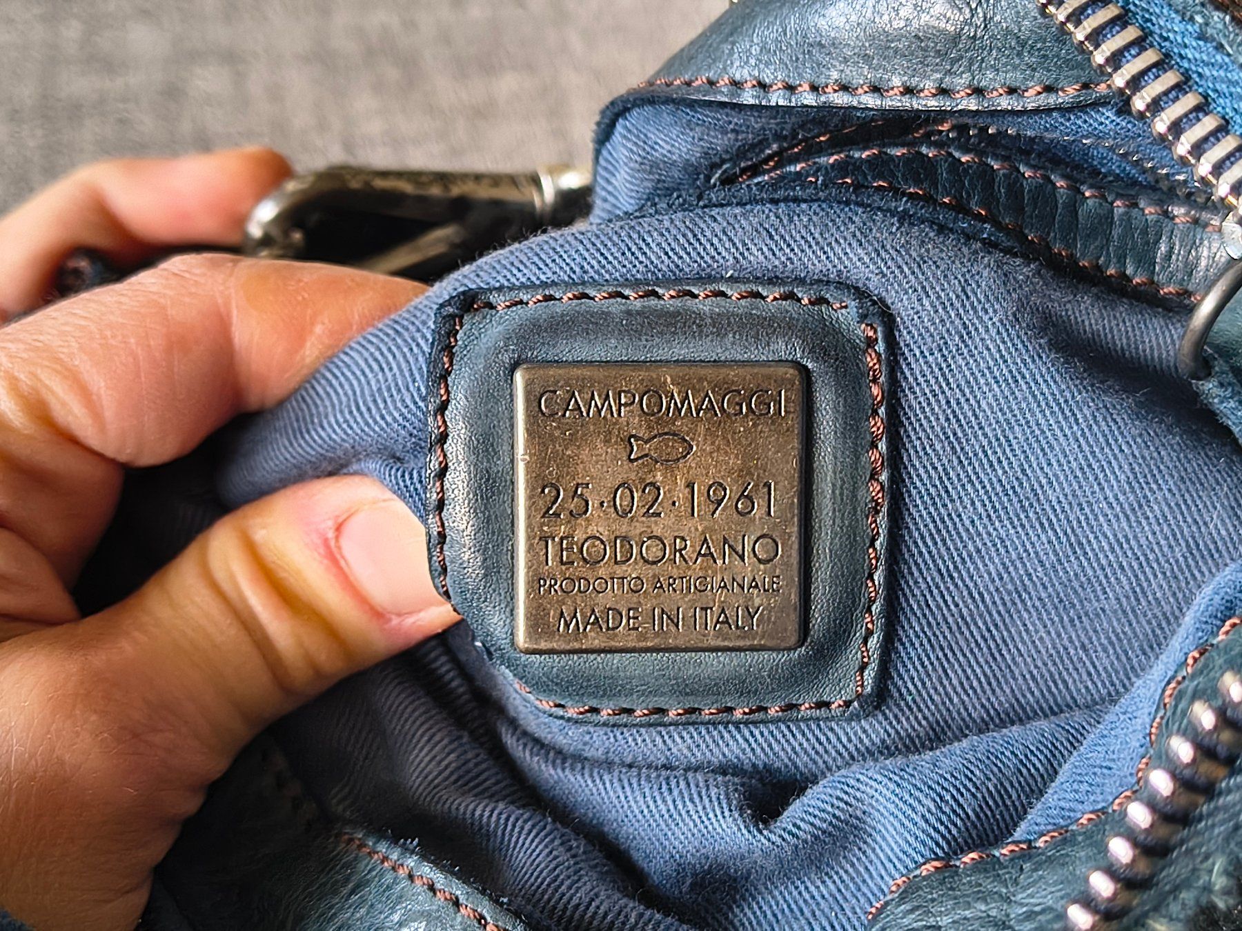 Campomaggi Borse da donna: Campomaggi Handtasche blau – Usato da Wolhusen venduto da sakura22 4