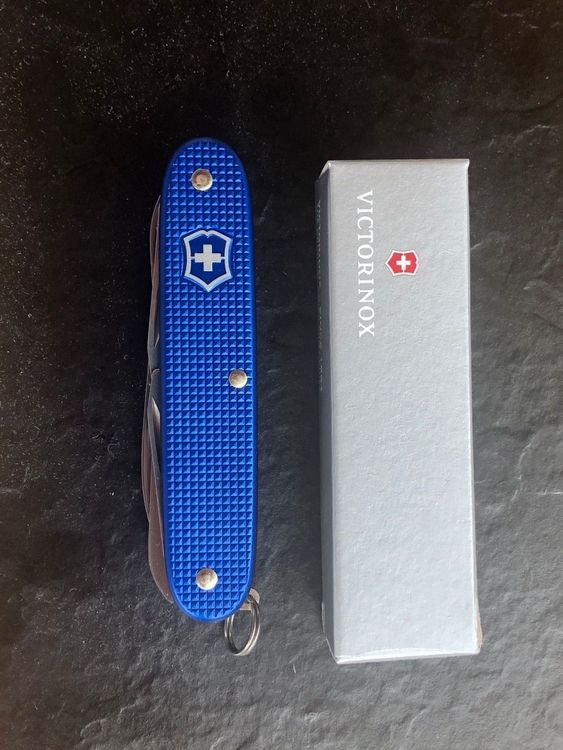 Farmer X blau Victorinox mit Schere Alox Kaufen auf Ricardo