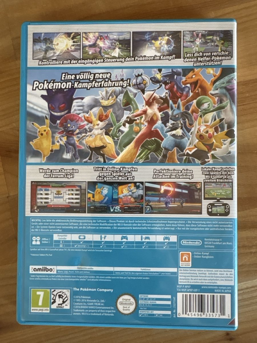 Giochi: Wii Game / Pokémon Tekken – Usato da Rümlang venduto da BoutiqueMonique16 1