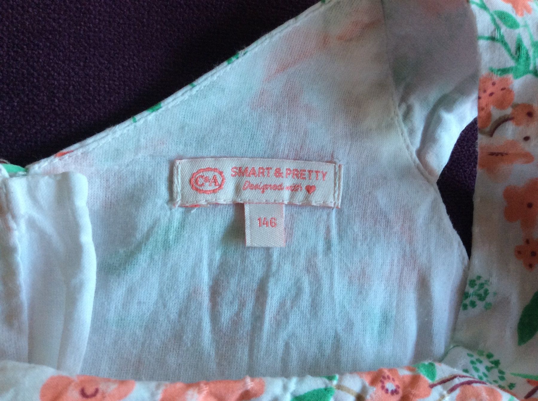 C&A Vestiti & Gonne: Robe d'été à fleurs, fillette, taille 146 – Usato da Le Mont-Pèlerin venduto da dundun1 4