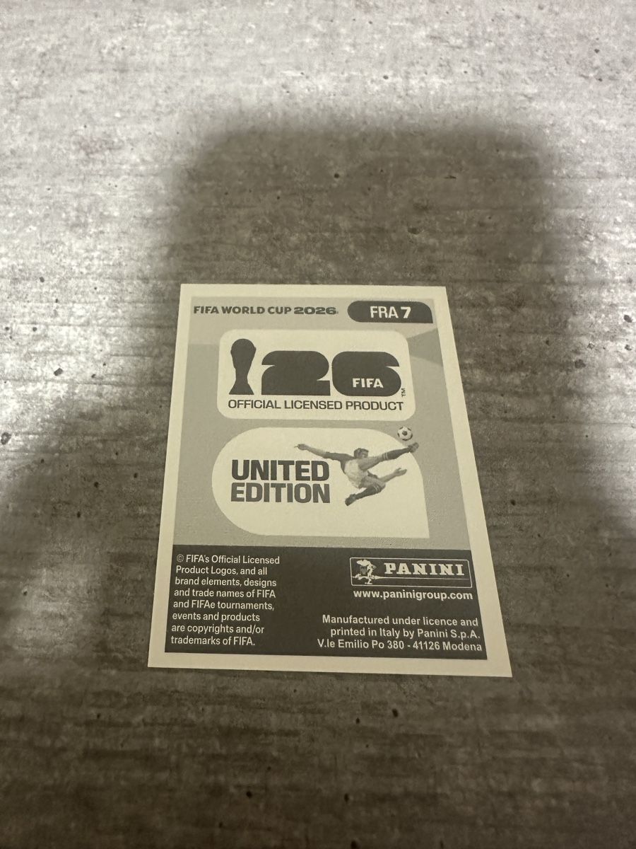 Panini Carte collezionabili: FRA 7 , FIFA WORLD CUP 2026 PANINI  – Nuovo (secondo la descrizione) da Frauenfeld venduto da 1PegPeg1 1