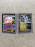 2 Pokémon Karten Miraidon und Mega-Pixi EX neuwertig