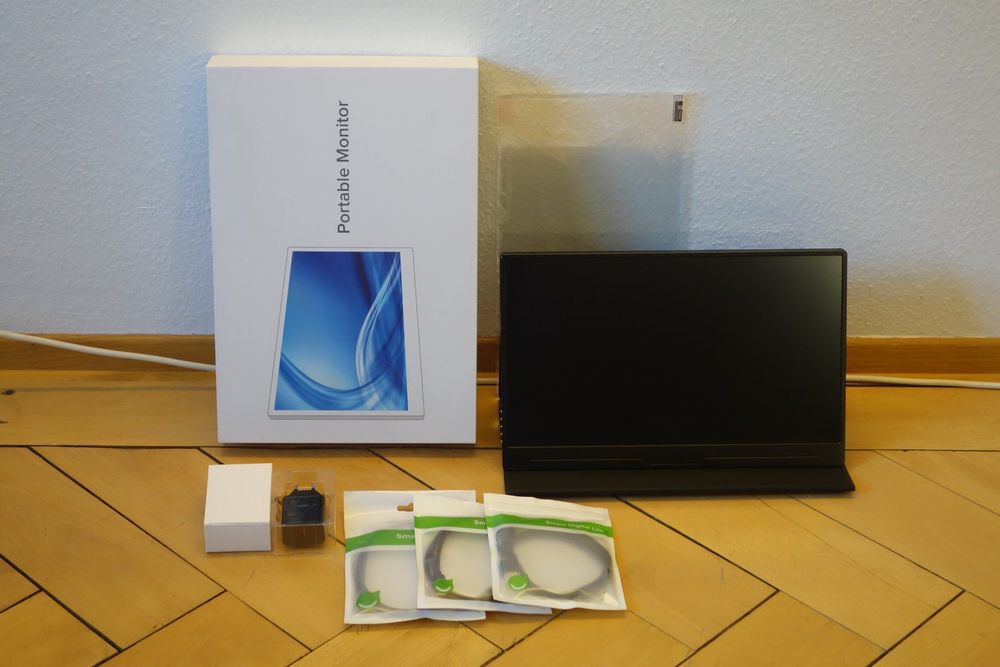 UPERFECT 24,5 Zoll Portable Monitor - 240Hz Gaming Bildschirm Mit Standfuß