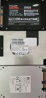 3×Samsung SSDs 256GB 2.5 Zoll SATA