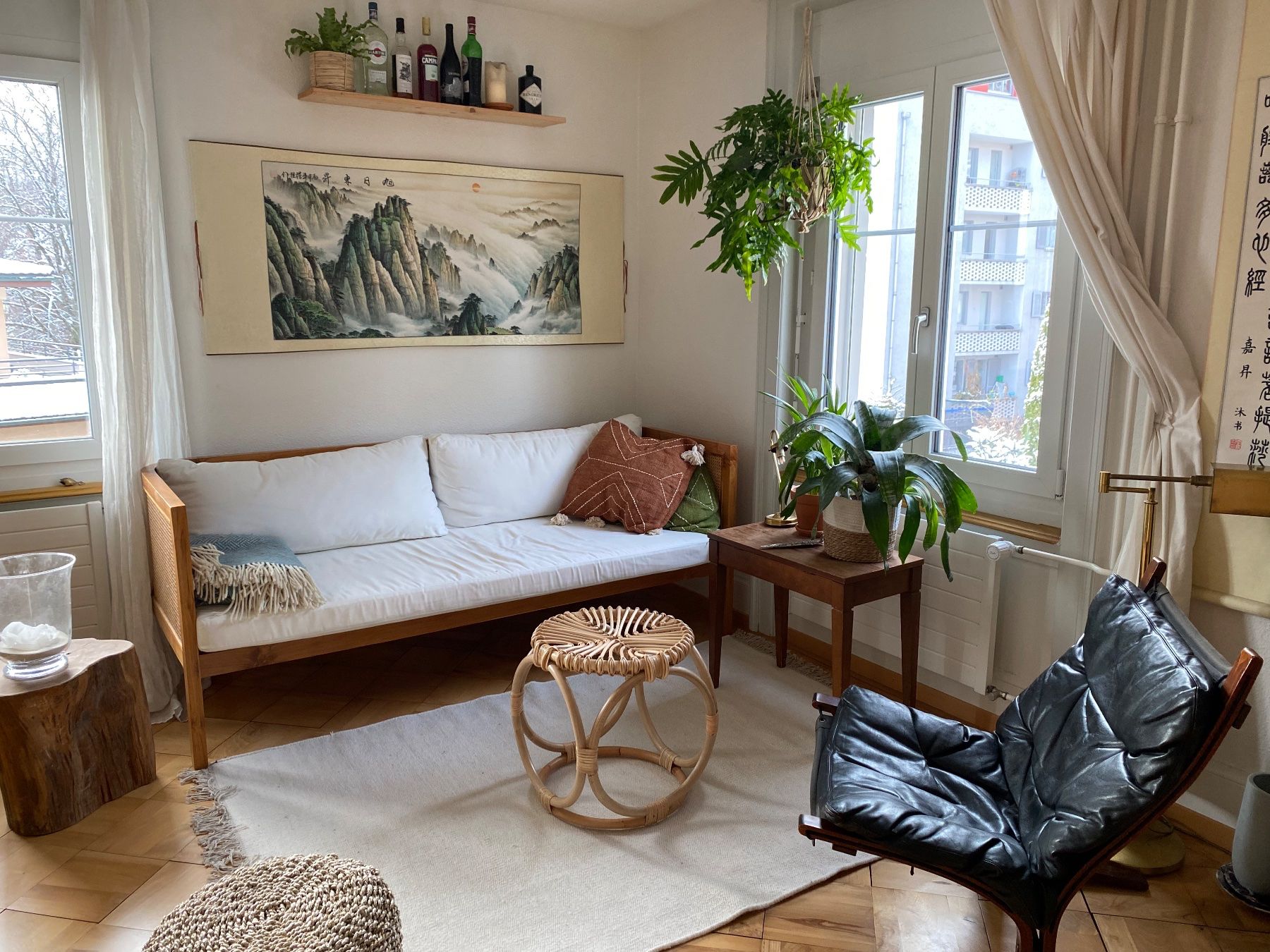 Sofas: Wunderschönes Teak Sofa mit Rattan – Gebraucht aus Luzern von kimbaey 8