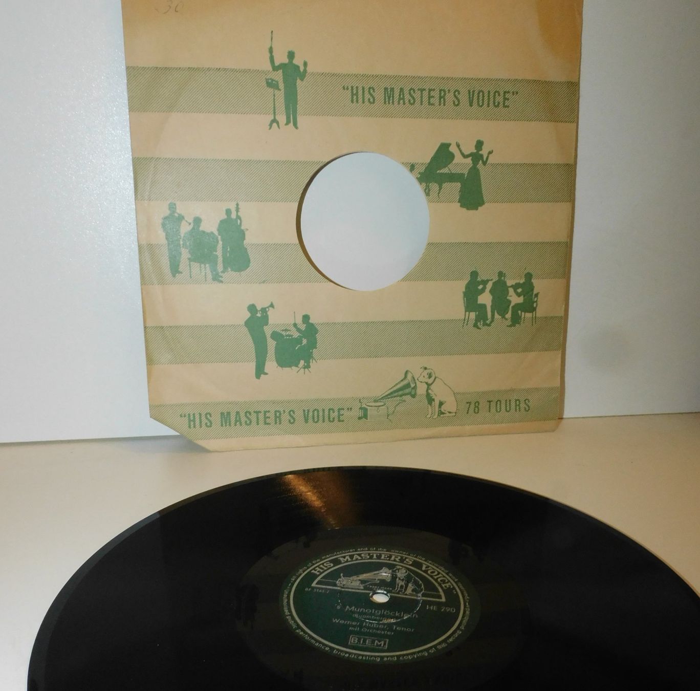 Dischi in vinile: Grammo LP Schellack - der letzte Postillon v Gotthard – Usato da Sursee venduto da 76 1