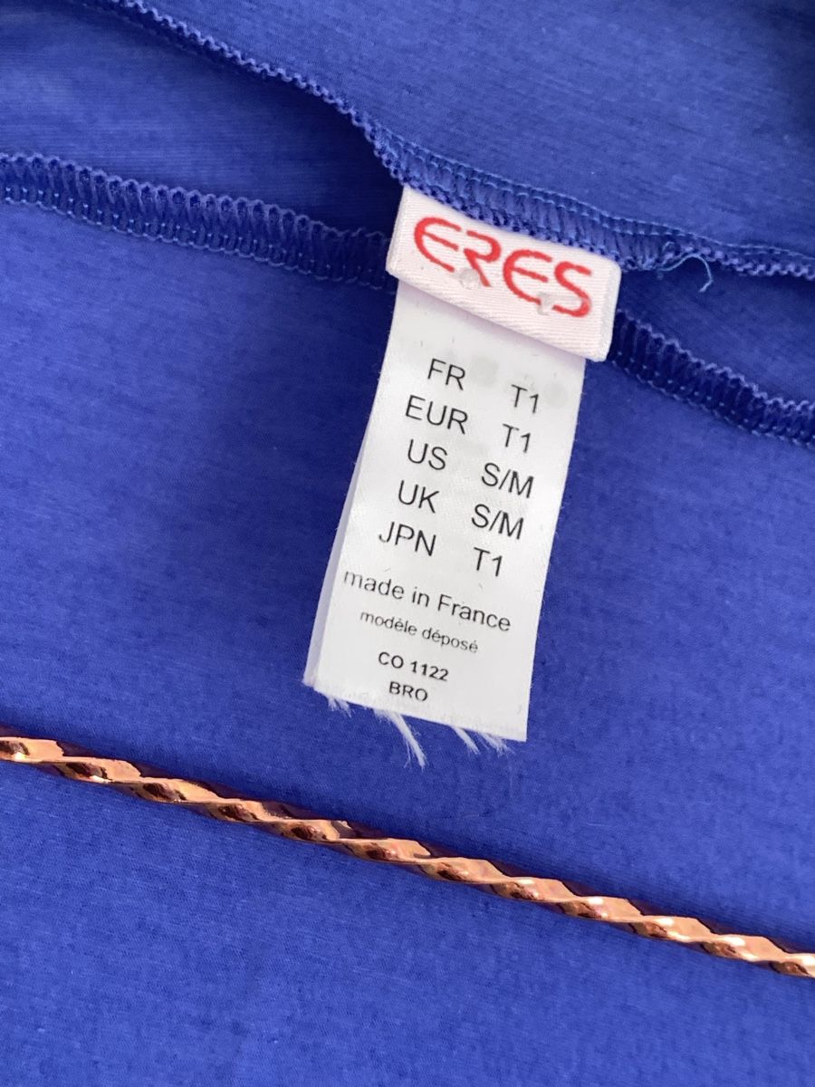 Vestiti: Tunique ERES bleue Taille S-M / Neuve – Nuovo (secondo la descrizione) da Lausanne venduto da Xiaoxi 5