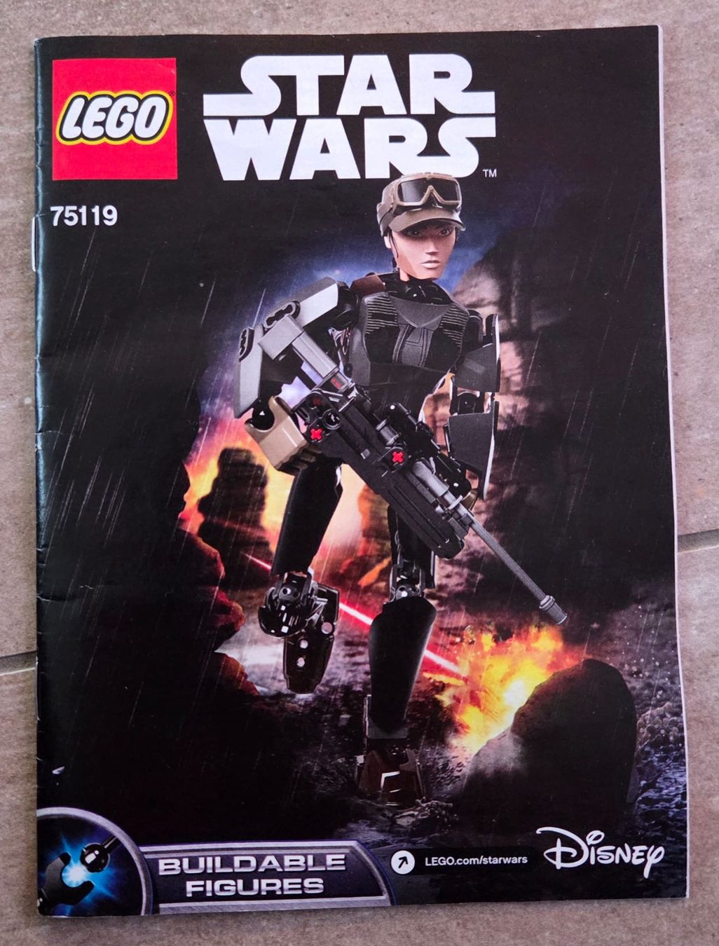 Star Wars Giocattoli: Lego Star Wars 75119 Sergeant Jyn Erso – Usato da Steinen venduto da bra_9w8w
