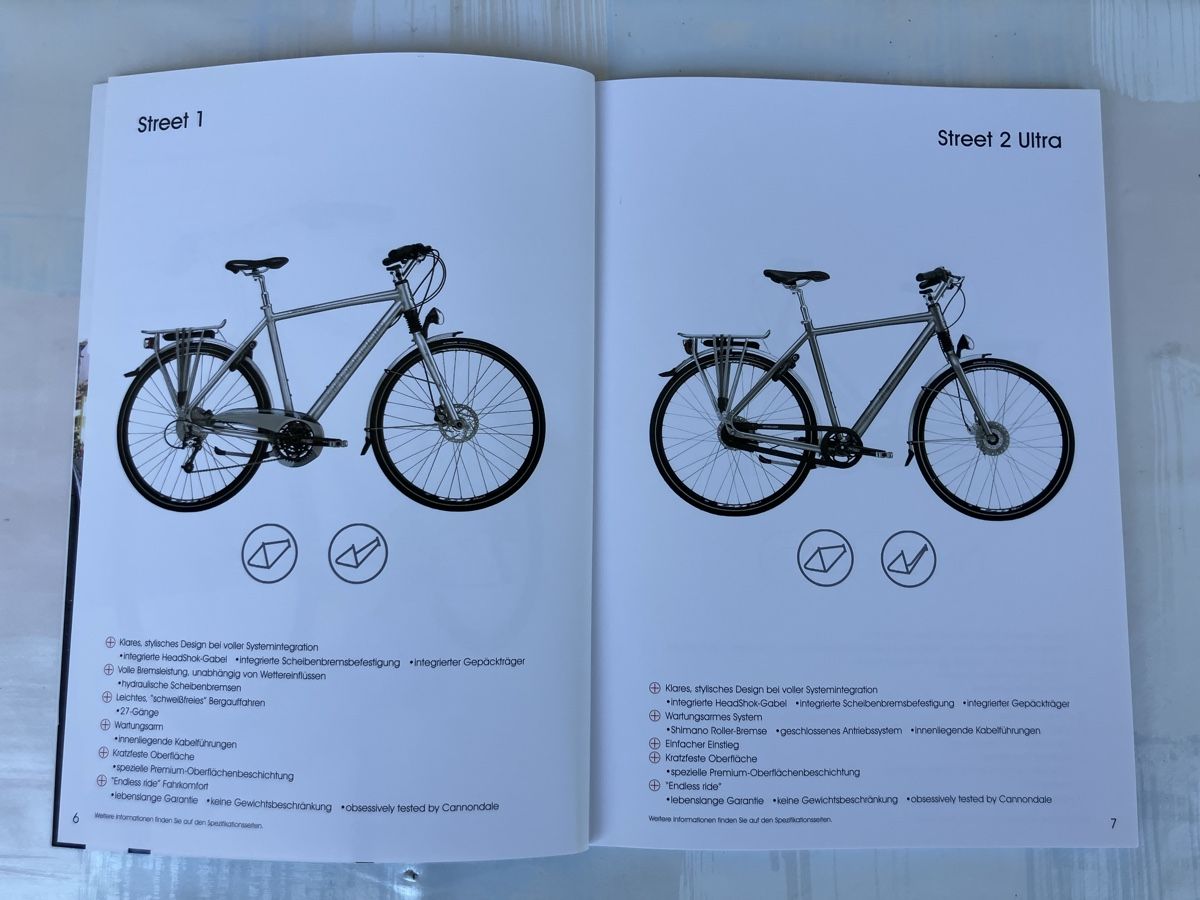 Cannondale Ersatzteile: Cannondale Urban Line Katalog Prospekt 2008 – Gebraucht aus Trimbach von cendira 2