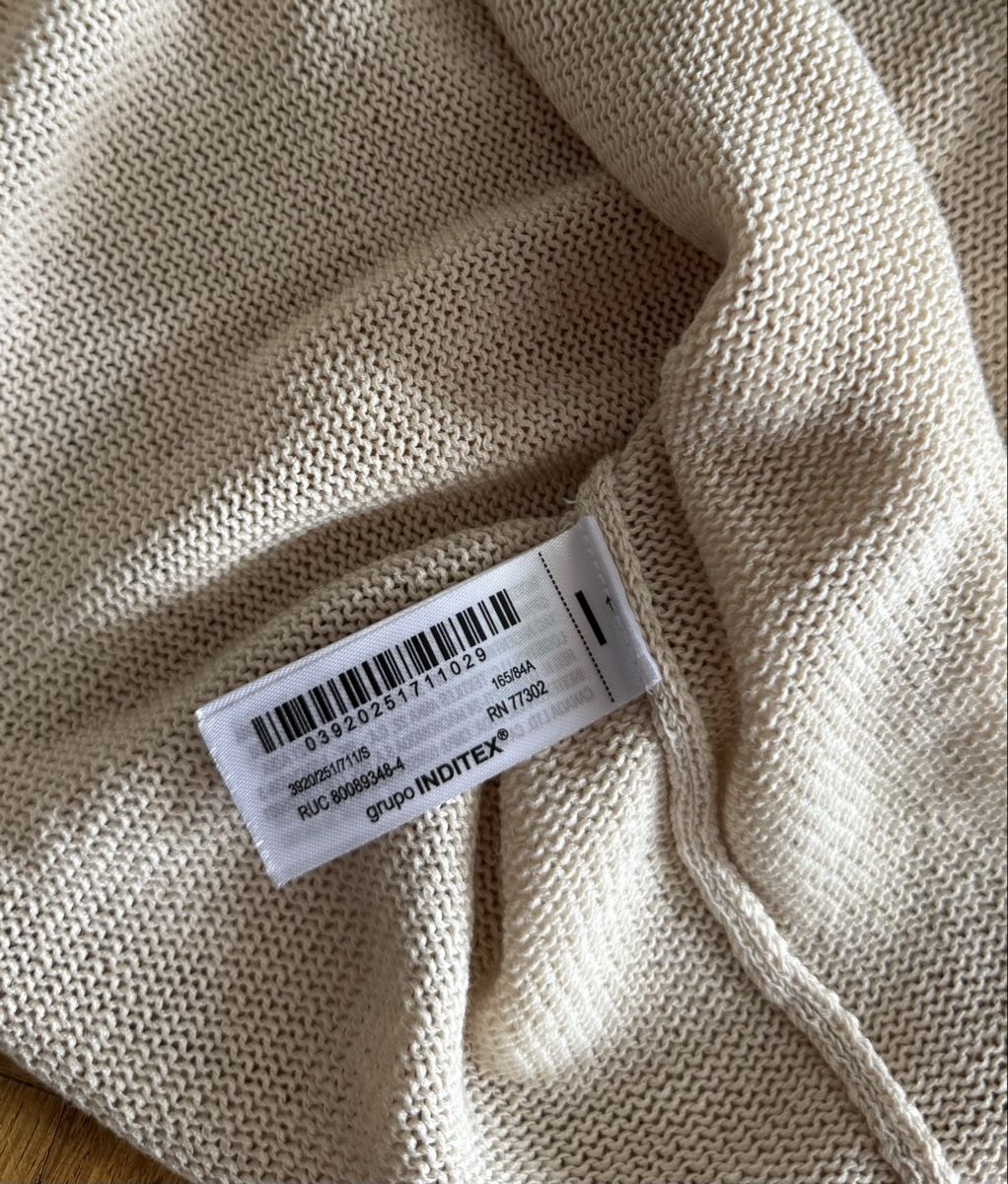 Zara Top: Zara Top mit Strick-Effekt. Neu! – Nuovo e nell'imballaggio originale da Schaffhausen venduto da R_Muzh 3