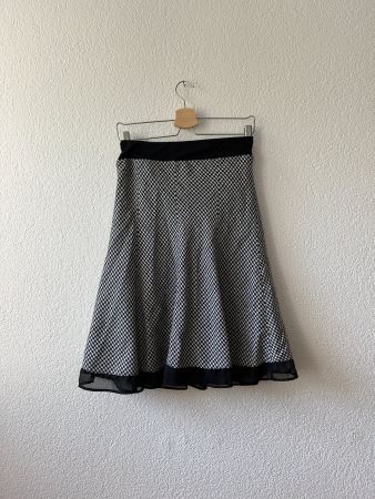 midi Rock, schwarz weiss