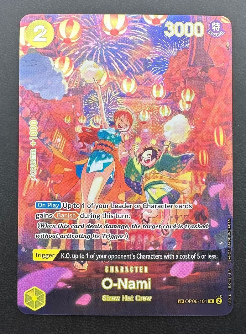 Bandai Carte collezionabili: O-Nami OP06-101 NM – Usato da Obergerlafingen venduto da collector-shop.ch
