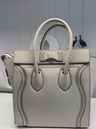 Céline Luggage Micro Shopper –Elfenbein - Top Zustand