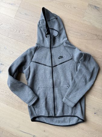 Nike Tech Fleece Zip Hoodie Grey - S