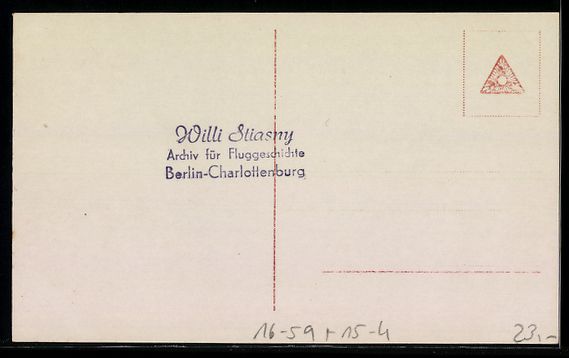 Cartoline postali: Sanke Nr. 260: Rumpler-Doppeldecker auf  – Usato da Berlin venduto da bartko-reher 1