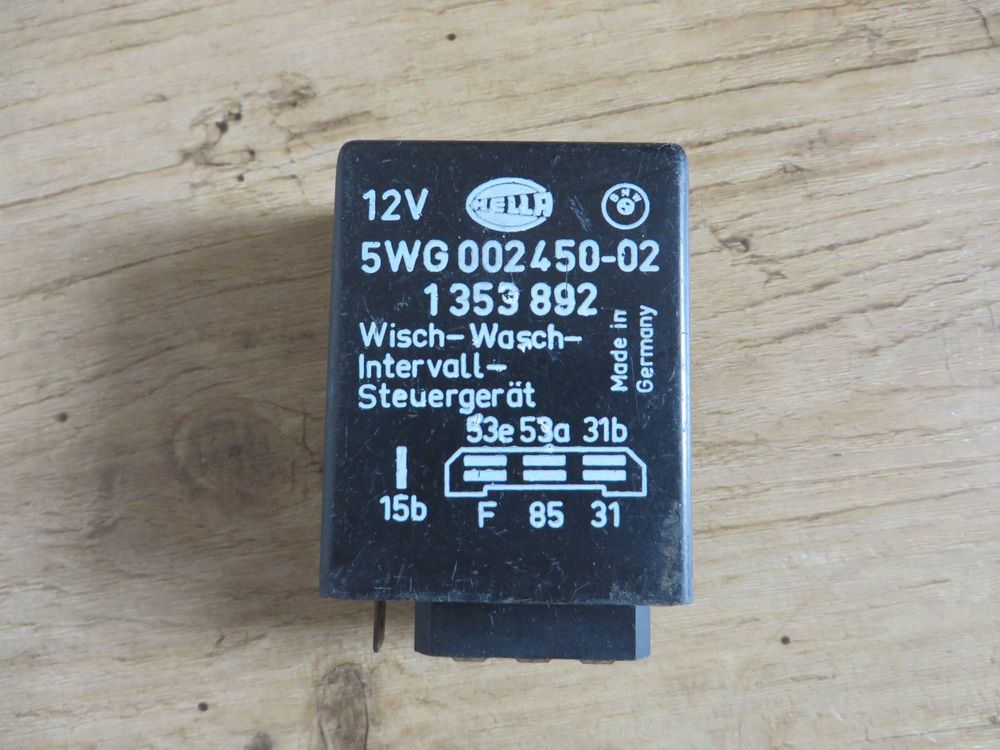Hella Scheibenwischer Relais Steuergerät BMW E3 E12 E21 E24 Kaufen auf Ricardo