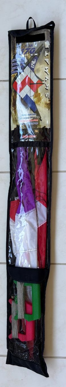 Kite: Flugdrache - Delta Lenkdrache - 170 x 82 cm – Gebraucht aus Rheinfelden von sabine0101 4