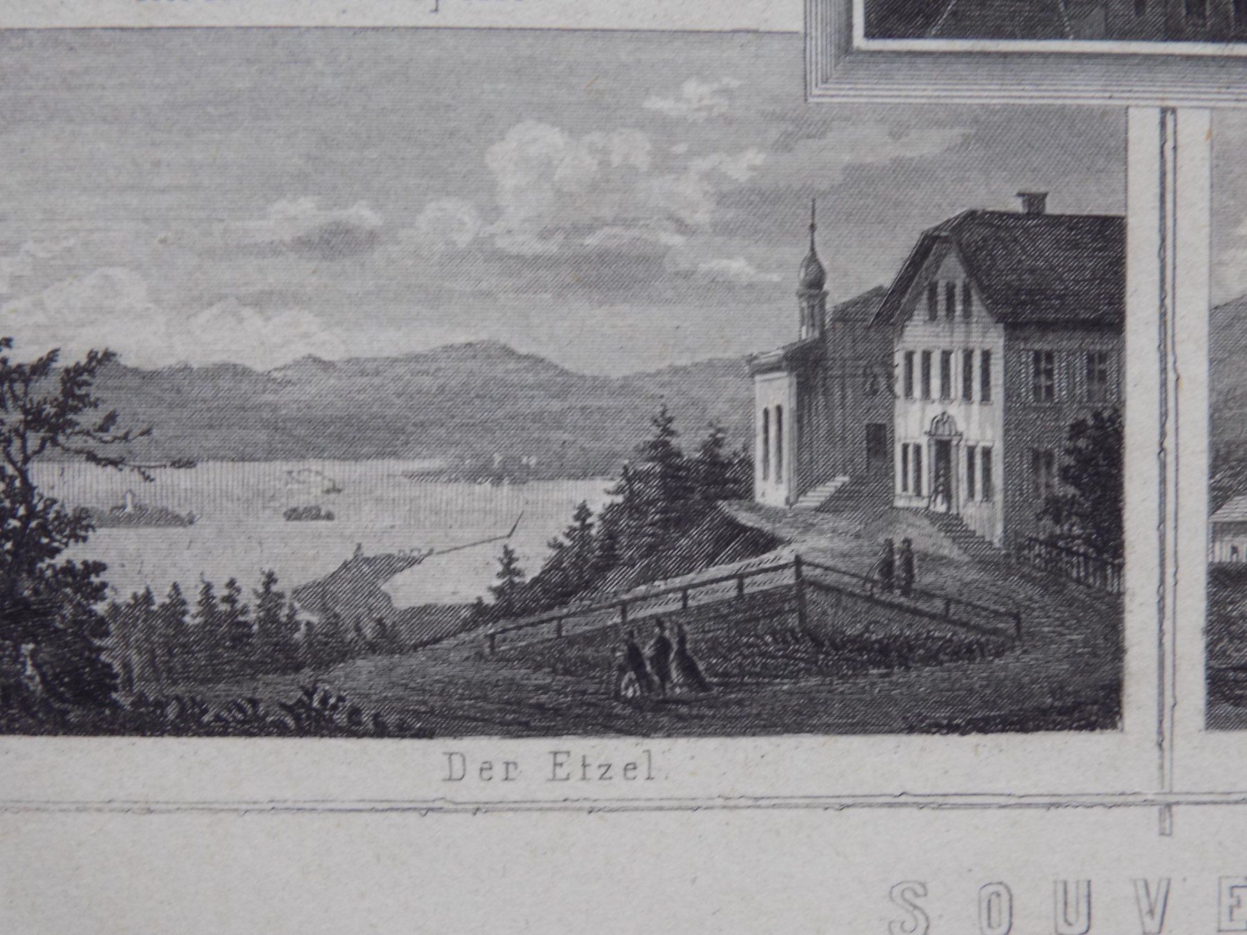 Incisioni: Einsiedeln Etzel Souvenirblatt – Usato da Risch venduto da Rischli15 7