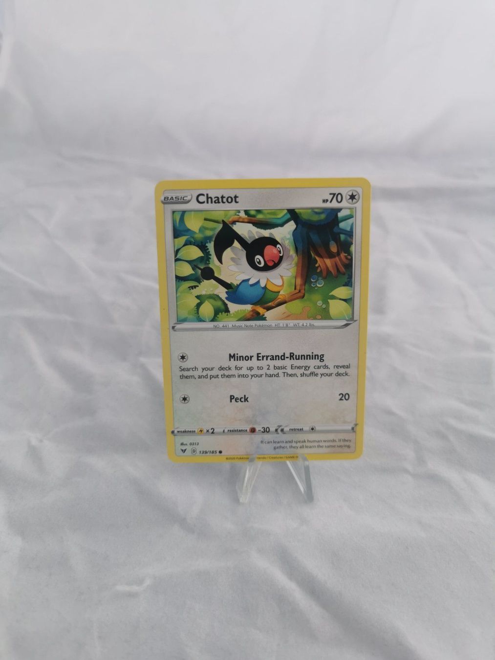 Pokémon Carte collezionabili: Chatot - Pokemon Card – Usato da Dulliken venduto da Sefty