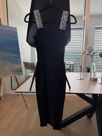 Balmain Kleid in XS crystal-embellished midi dress