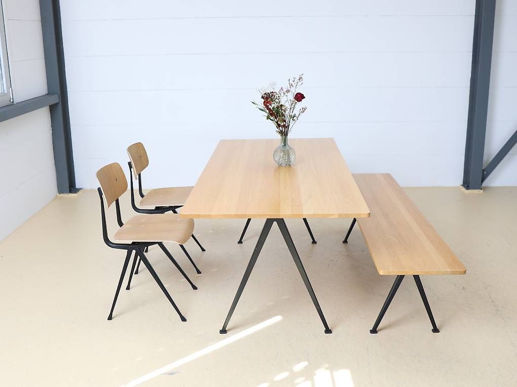 Hay Tavoli: HAY Set: Tisch, Bank & 2 Stühle – Usato da Meinisberg venduto da atelier_TILIJA 3