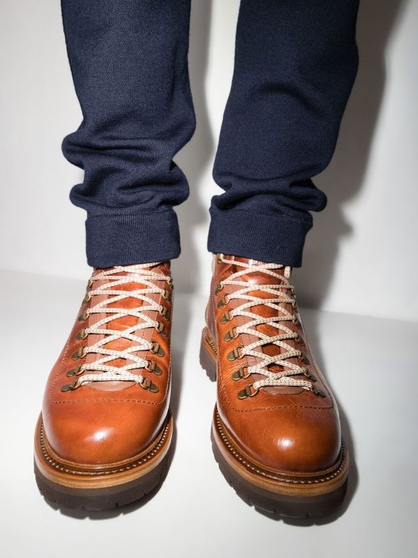 Brunello Cucinelli Scarpe da uomo: Brunello Cucinelli mountain-style boots – Usato da Zürich venduto da Laur29 1