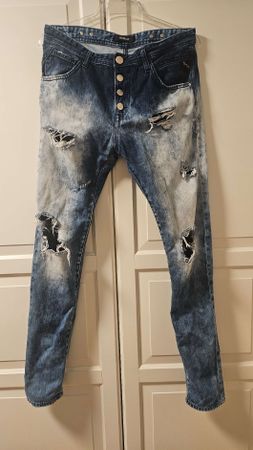 Replay Jeans, destroyed Look, Grösse 25/30, neuwertig