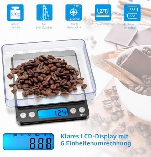 Accessori da laboratorio: Feinwaage 0.01g 500g 0 – Nuovo e nell'imballaggio originale da Hundwil venduto da Stallone6 2