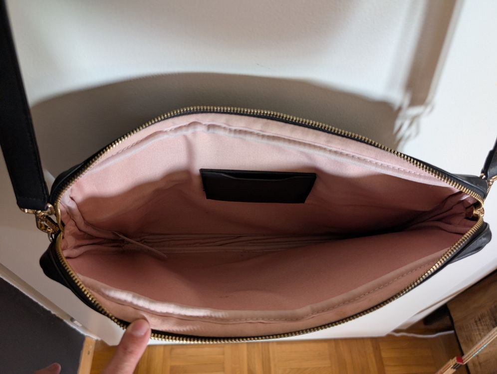Borse da donna: Sacoche laptop cuire noire élégante – Usato da Cheseaux-Lausanne venduto da loscaptos 5
