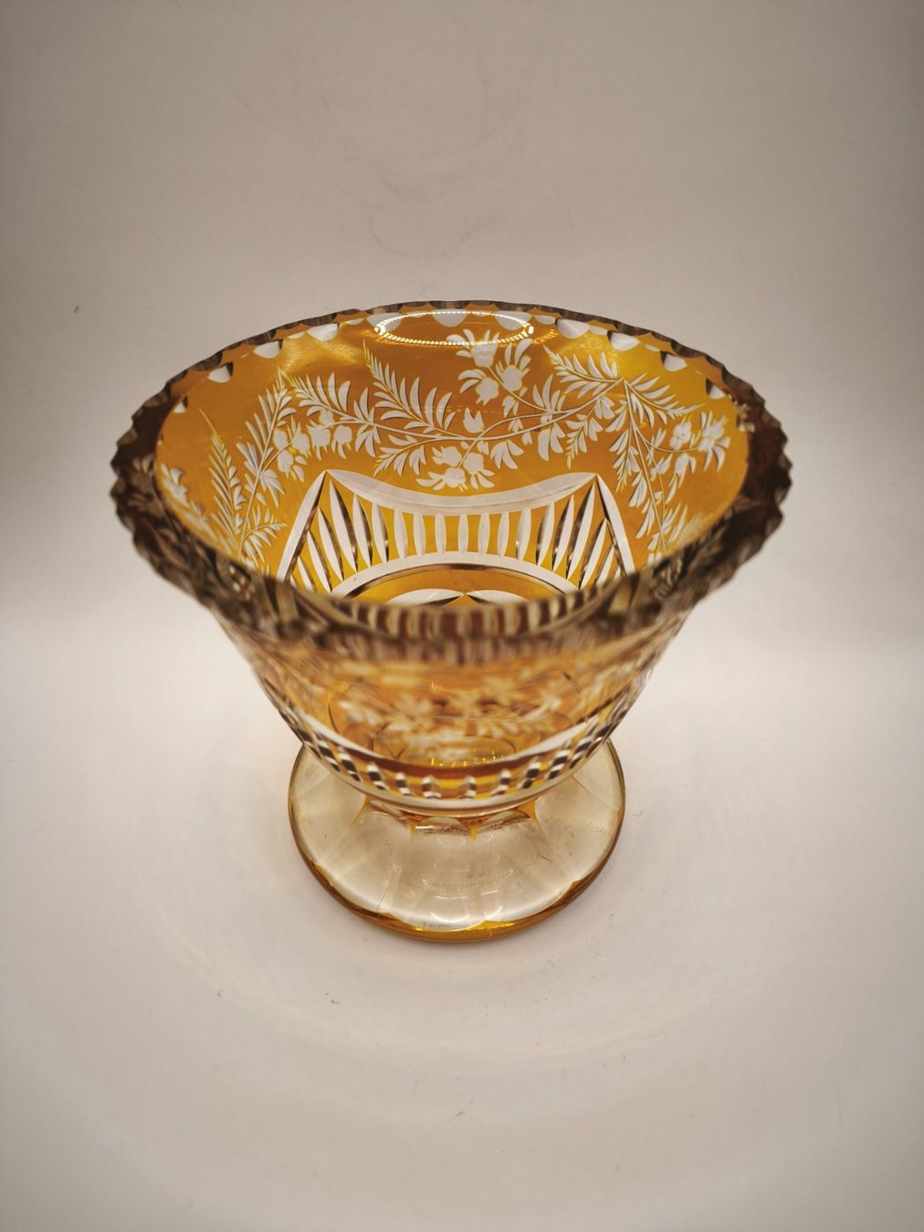 Vasi & Recipienti: Böhmische Kristallglas Kelch-Vase – Nuovo (secondo la descrizione) da Wettingen venduto da DaHa90 2