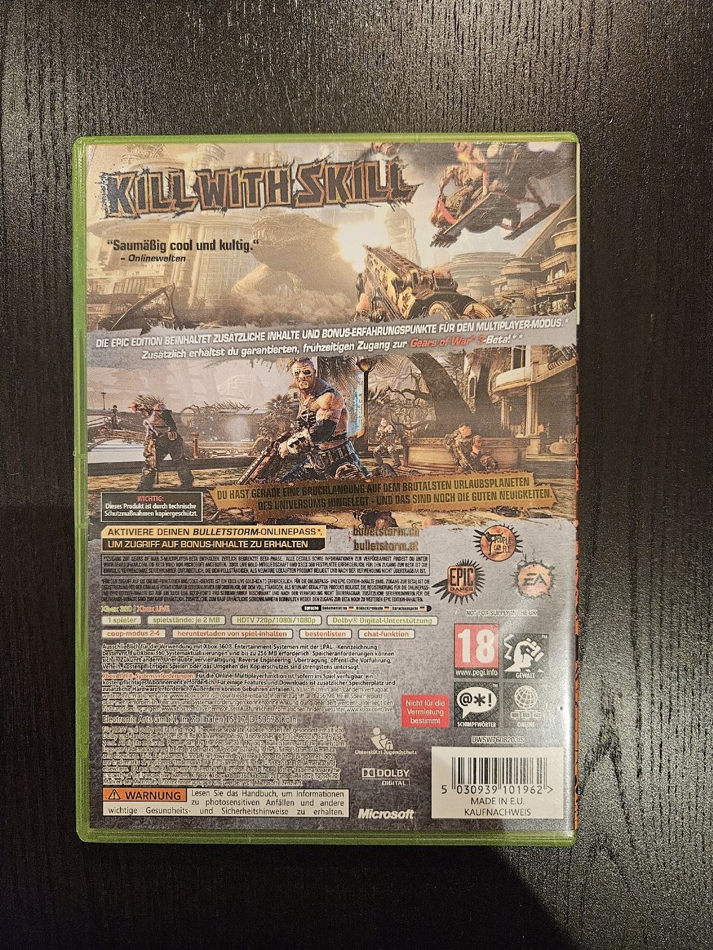 Giochi: Bulletstorm Epic Edition Xbox 360 – Usato da Reinach AG venduto da SamGonzo98 1