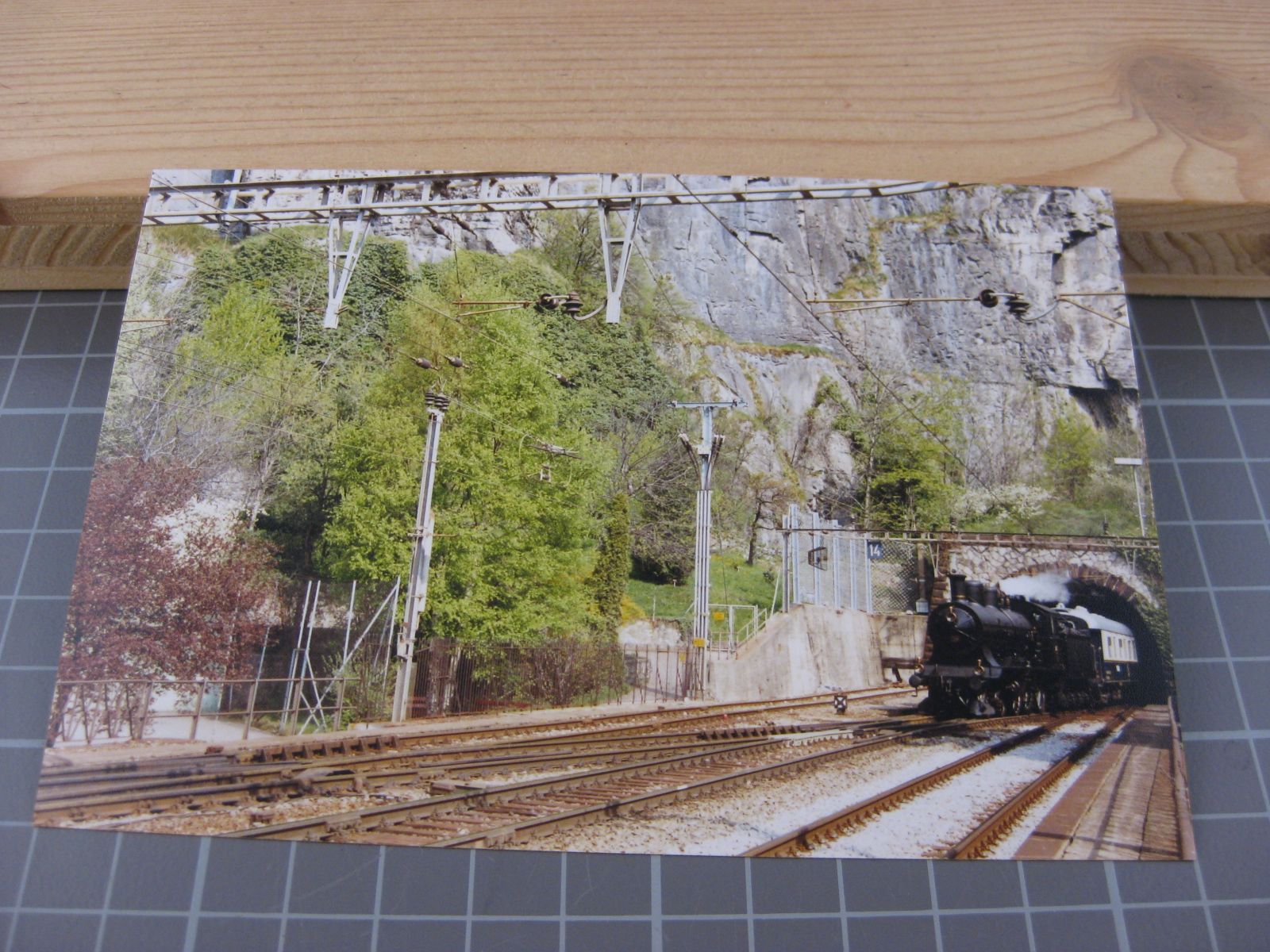 Ansichtskarten: Echtfoto A 3/5 705 mit Zug – Neu (gemäss Beschreibung) aus Malters von Marosko