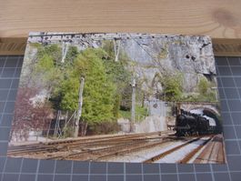 Echtfoto A 3/5 705 mit Zug