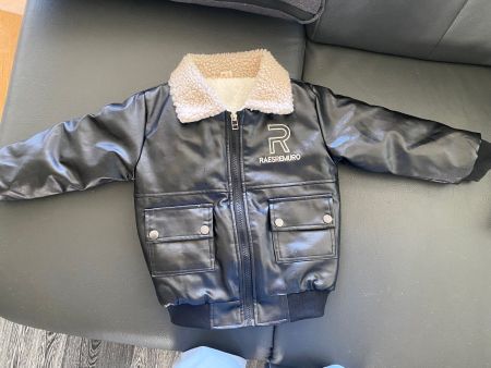 Boy PU coole Knabenjacke Grösse 98