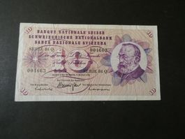 Schweiz 1973, 10 Franken