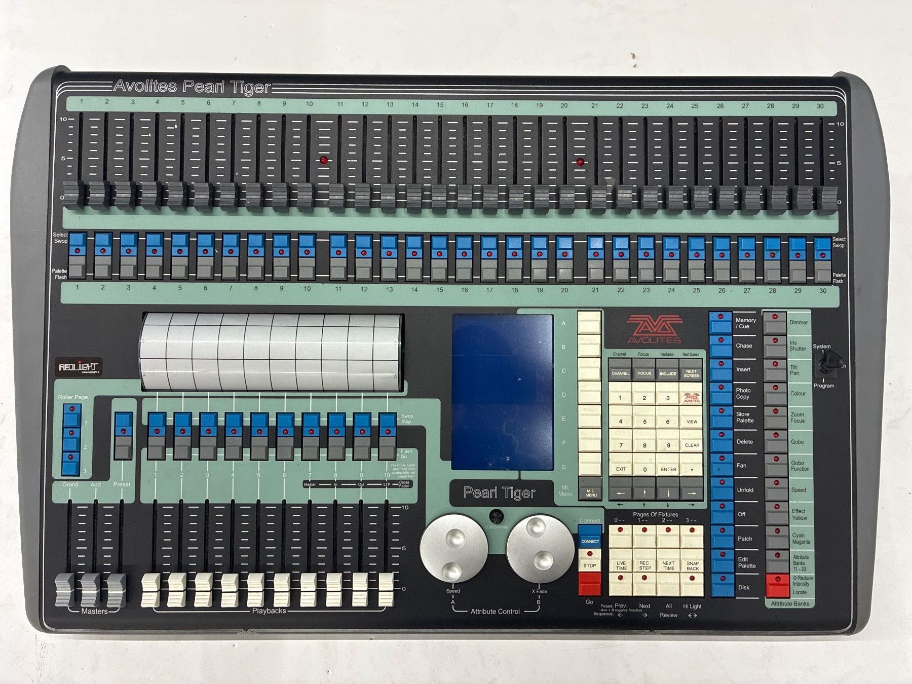 Console di mixaggio: Avolites Pearl Tiger Lichtpult – Usato da Zürich venduto da Boognishh 3