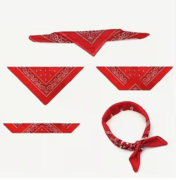 Foulard & Sciarpe: BANDANA MIT PAISLEY  PRINT, HELLBLAU NEU – Nuovo (secondo la descrizione) da Bad Ragaz venduto da Schtupsi 2