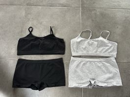2 Top’s+ 2 Pantie’s Gr. 164, praktisch nie getragen