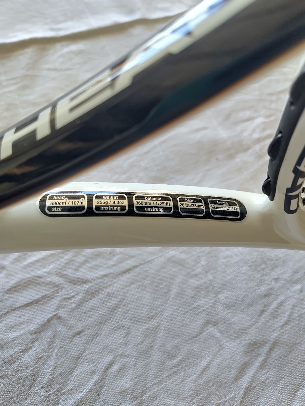 Head Racchette: Head Youtek Five Star Tennisschläger – Usato da Biel/Bienne venduto da DoNa82 5